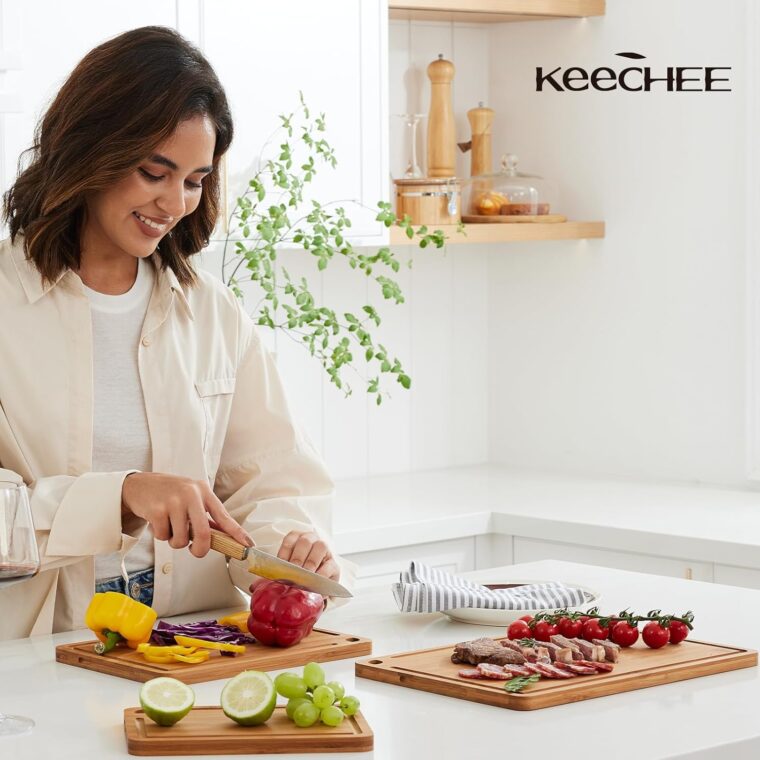 Bamboo Cutting Board for Kitchen - Image 9