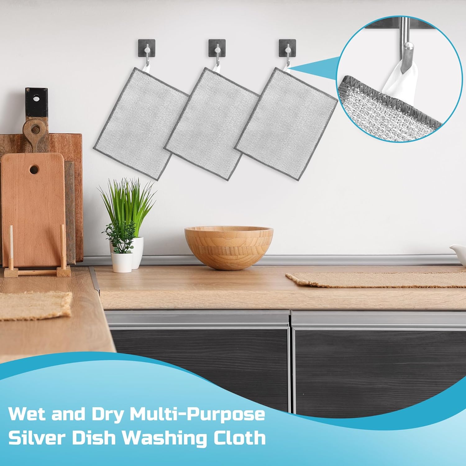 3-Layer Metal Dish Cloth - Image 8