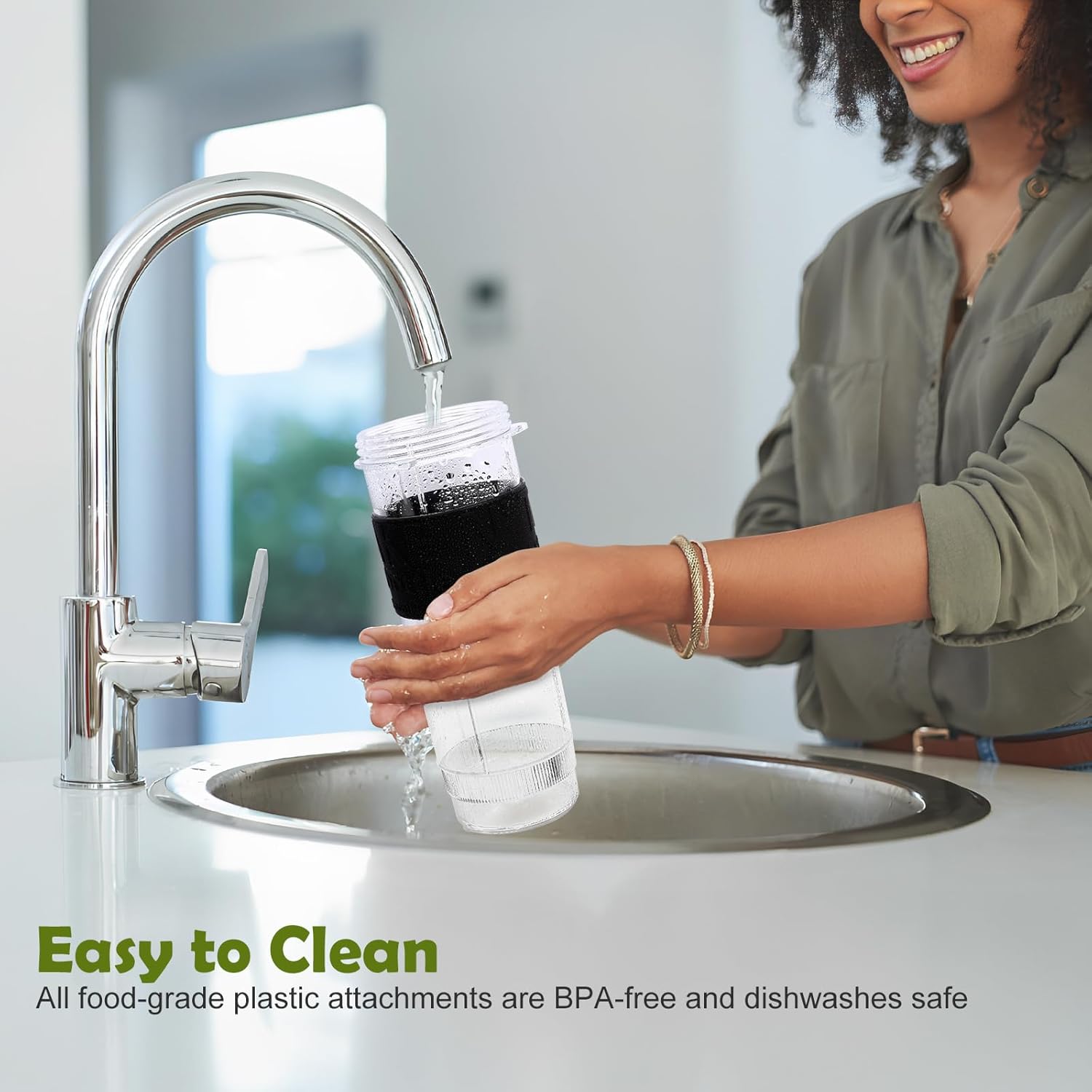 700W Electric Blender with Mixer Grinder/Blender/Chopper - Image 6