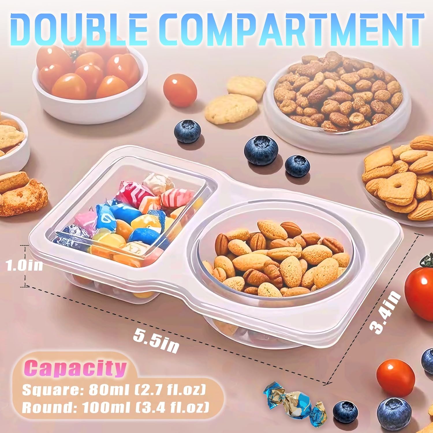 Reusable Small Sauce Dipping Containers - Image 6