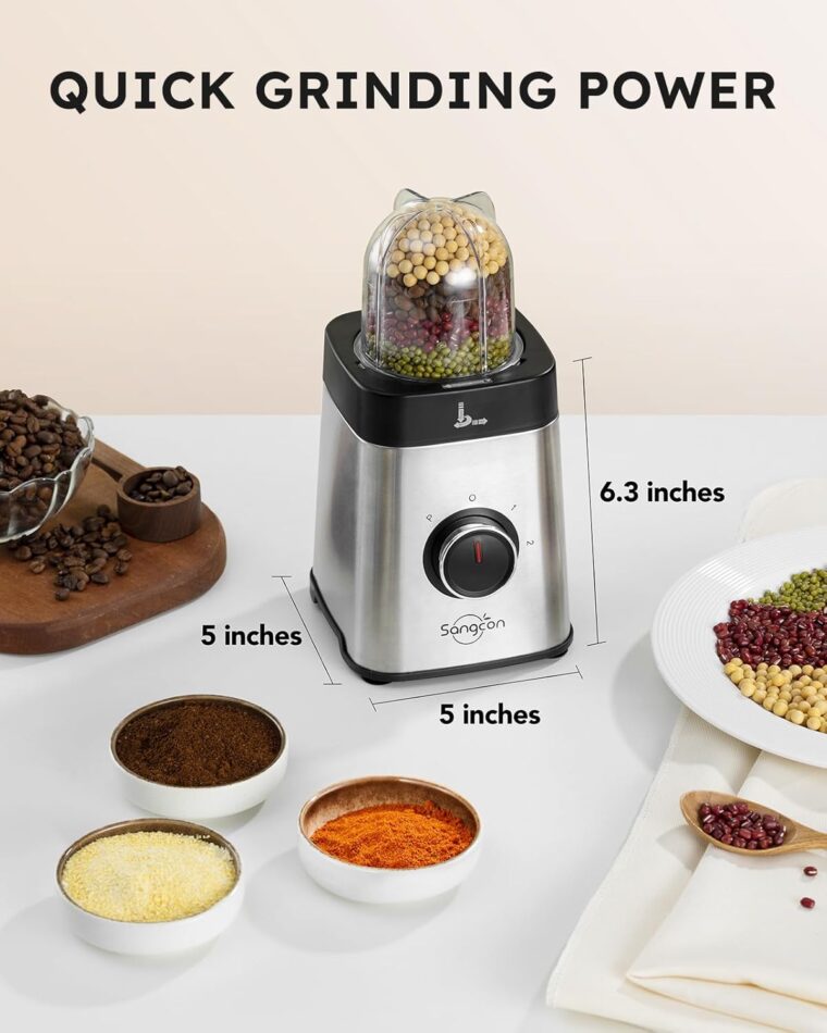 Sangcon 5-in-1 Blender and Food Processor Combo - Image 5