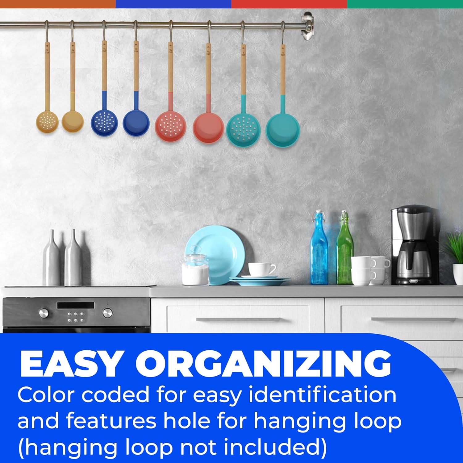 Silicone Portion Control Serving Spoons - Image 4