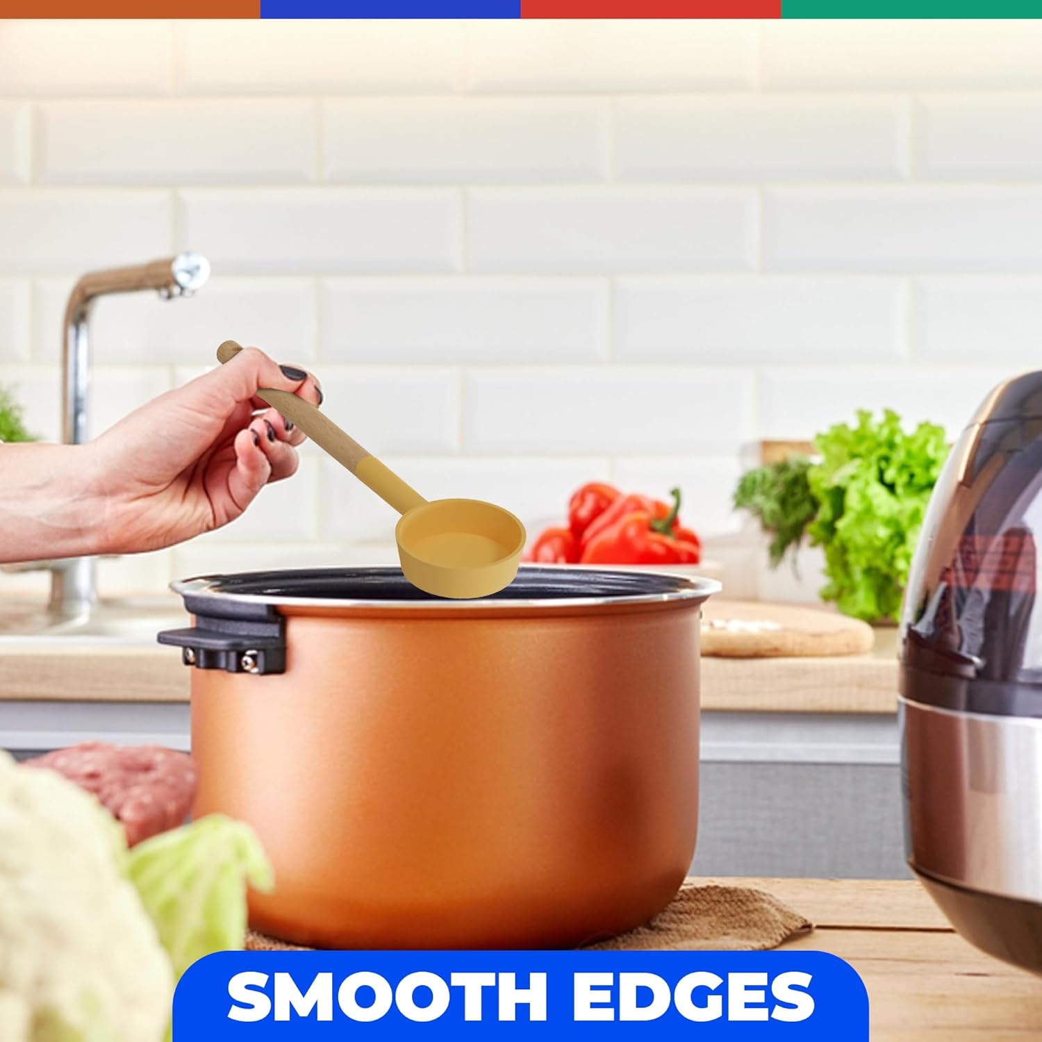 Silicone Portion Control Serving Spoons - Image 9