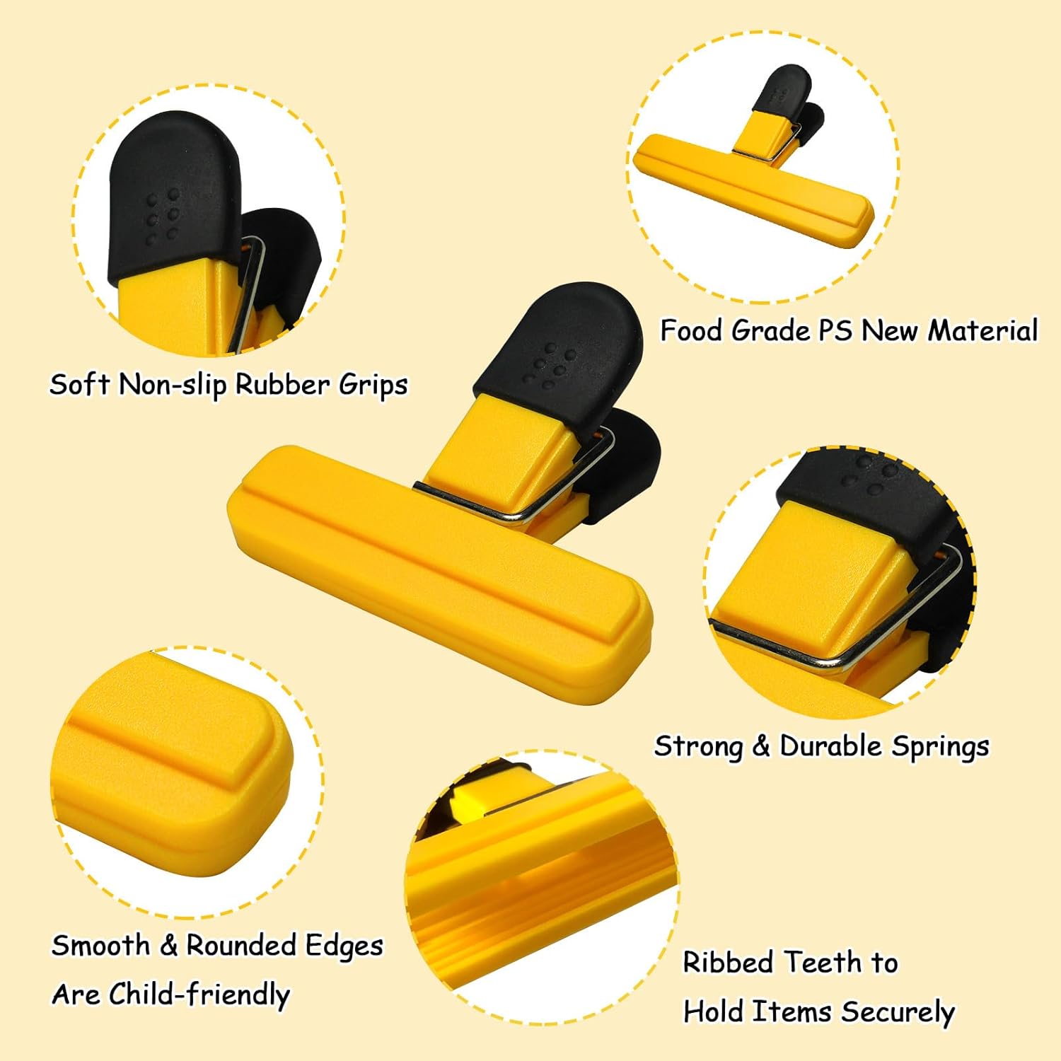 Chip Clips for Food Storage Bags - Image 4