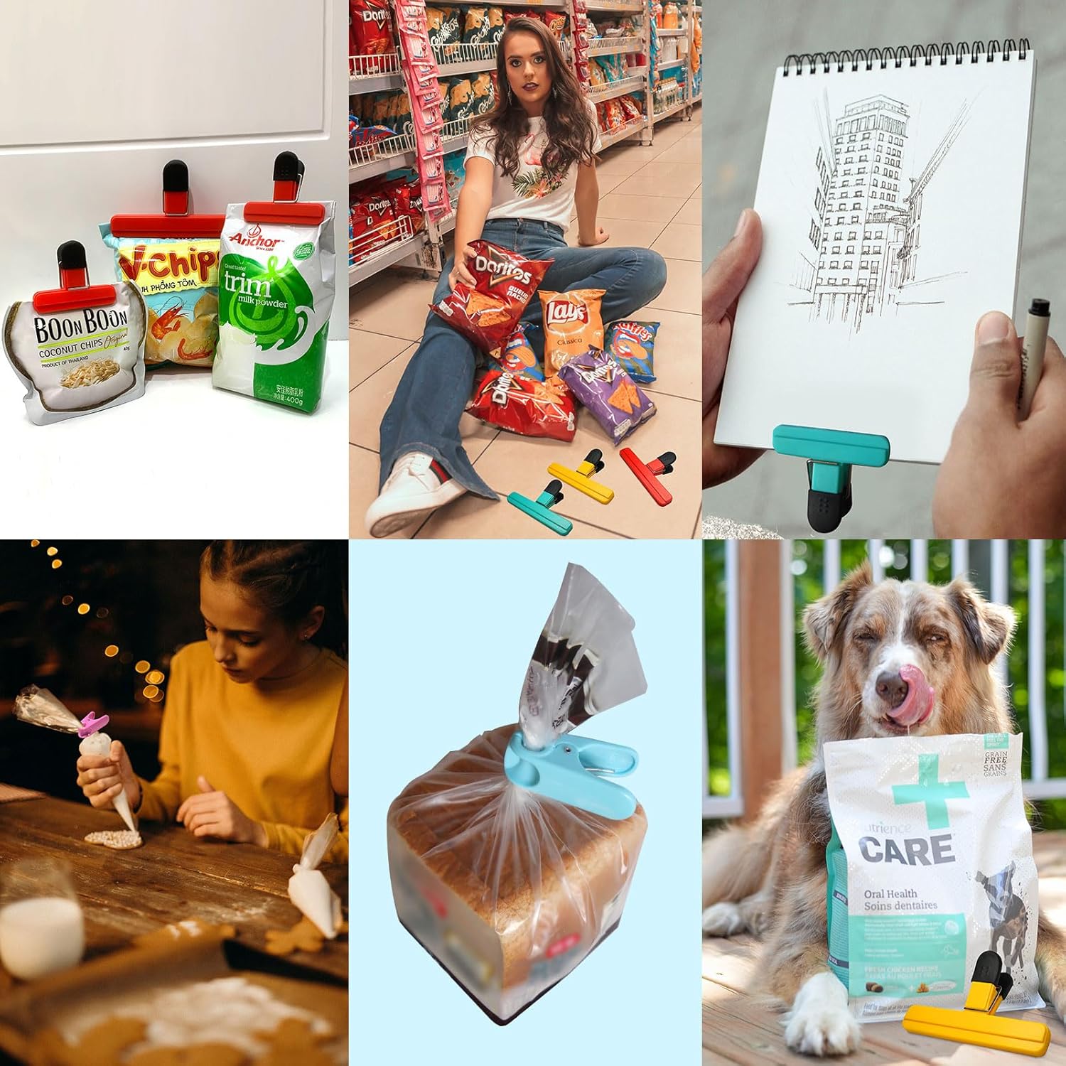 Chip Clips for Food Storage Bags - Image 7