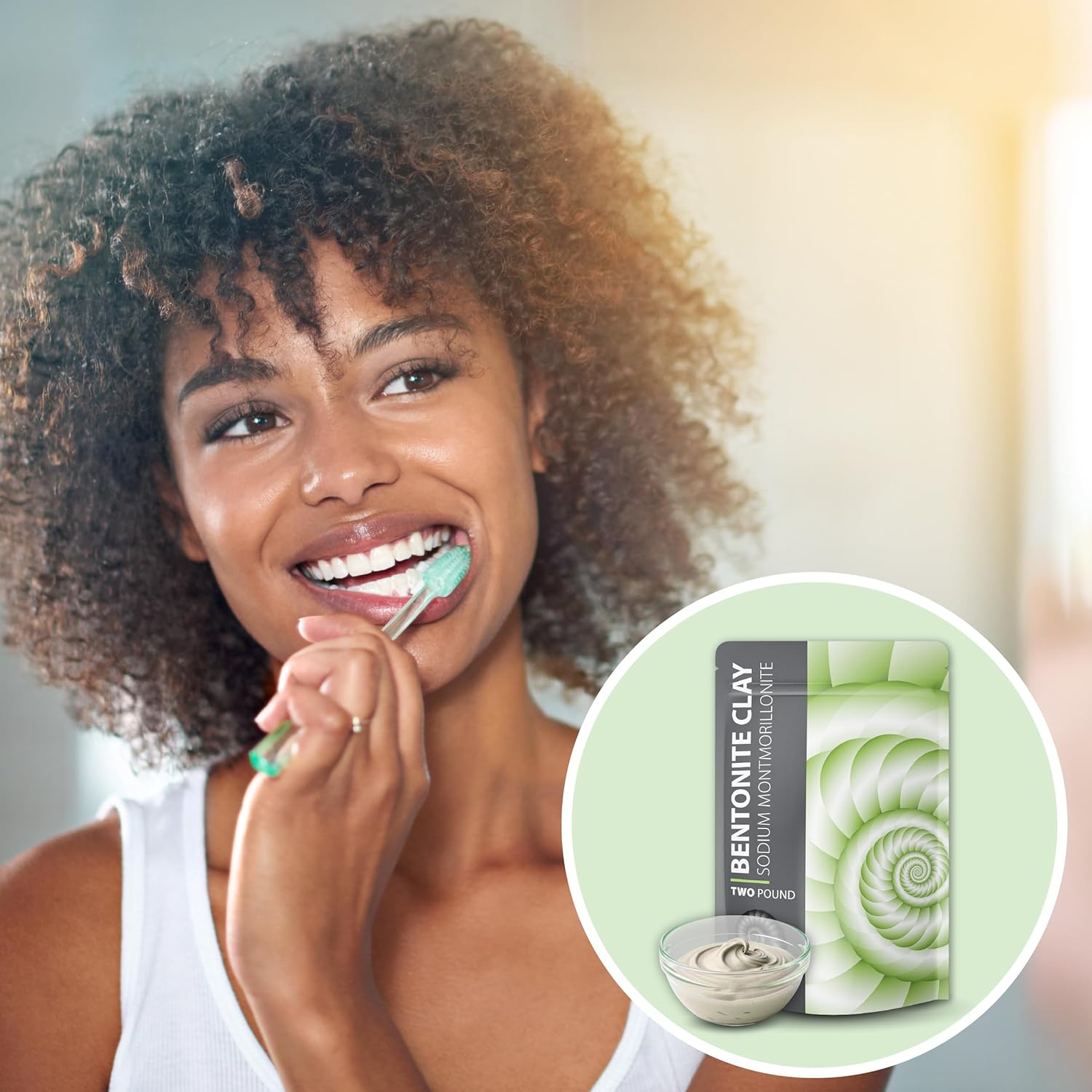 Bentonite Clay Powder for Natural Detox and Skin Treatment - Image 9