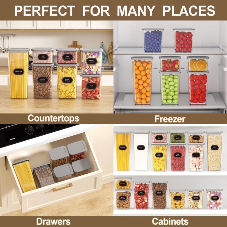 Airtight Food Storage Containers With Lids - Image 7