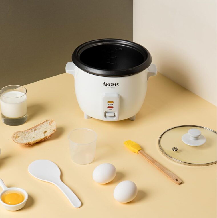 Aroma 6-Cup One Touch Rice Cooker - Image 8