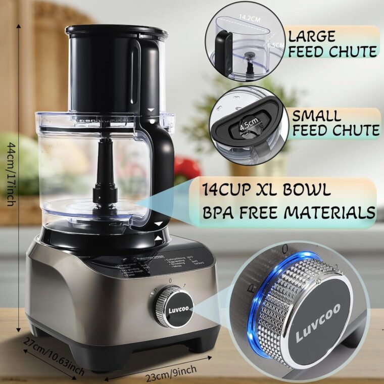 14 Cup Blender and Food Processor Combo - Image 7