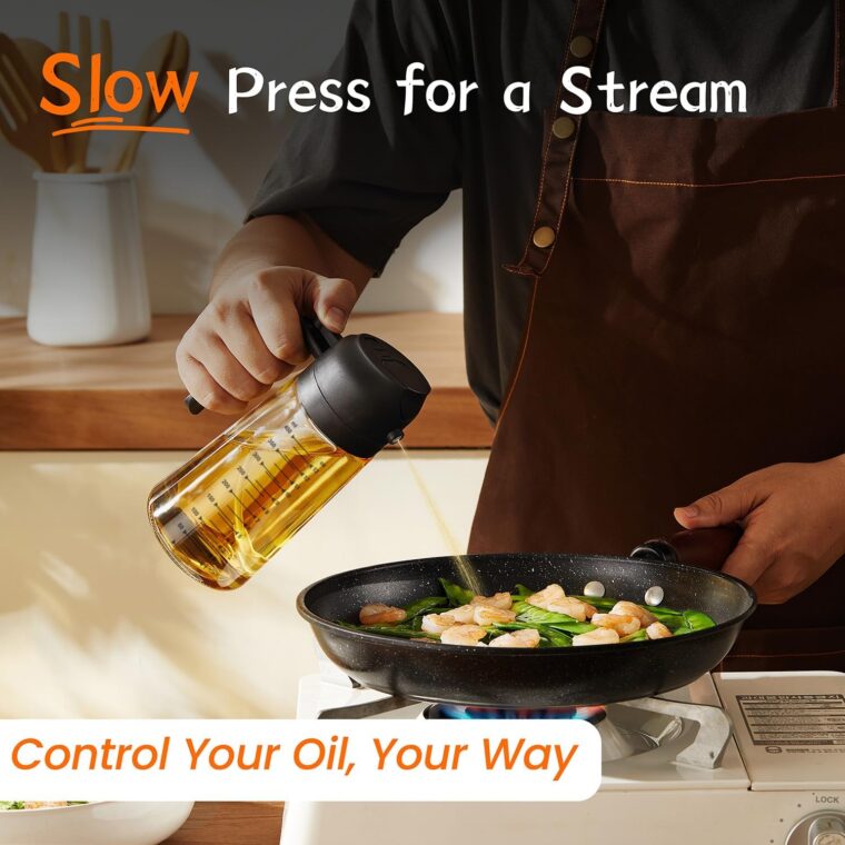 TrendPlain Glass Olive Oil Sprayer - Image 4
