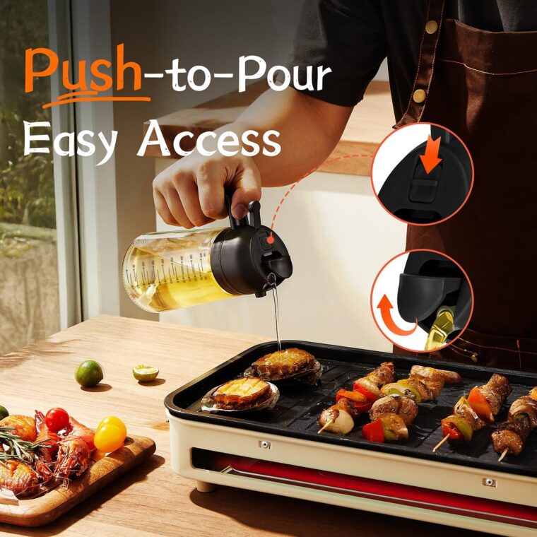 TrendPlain Glass Olive Oil Sprayer - Image 5