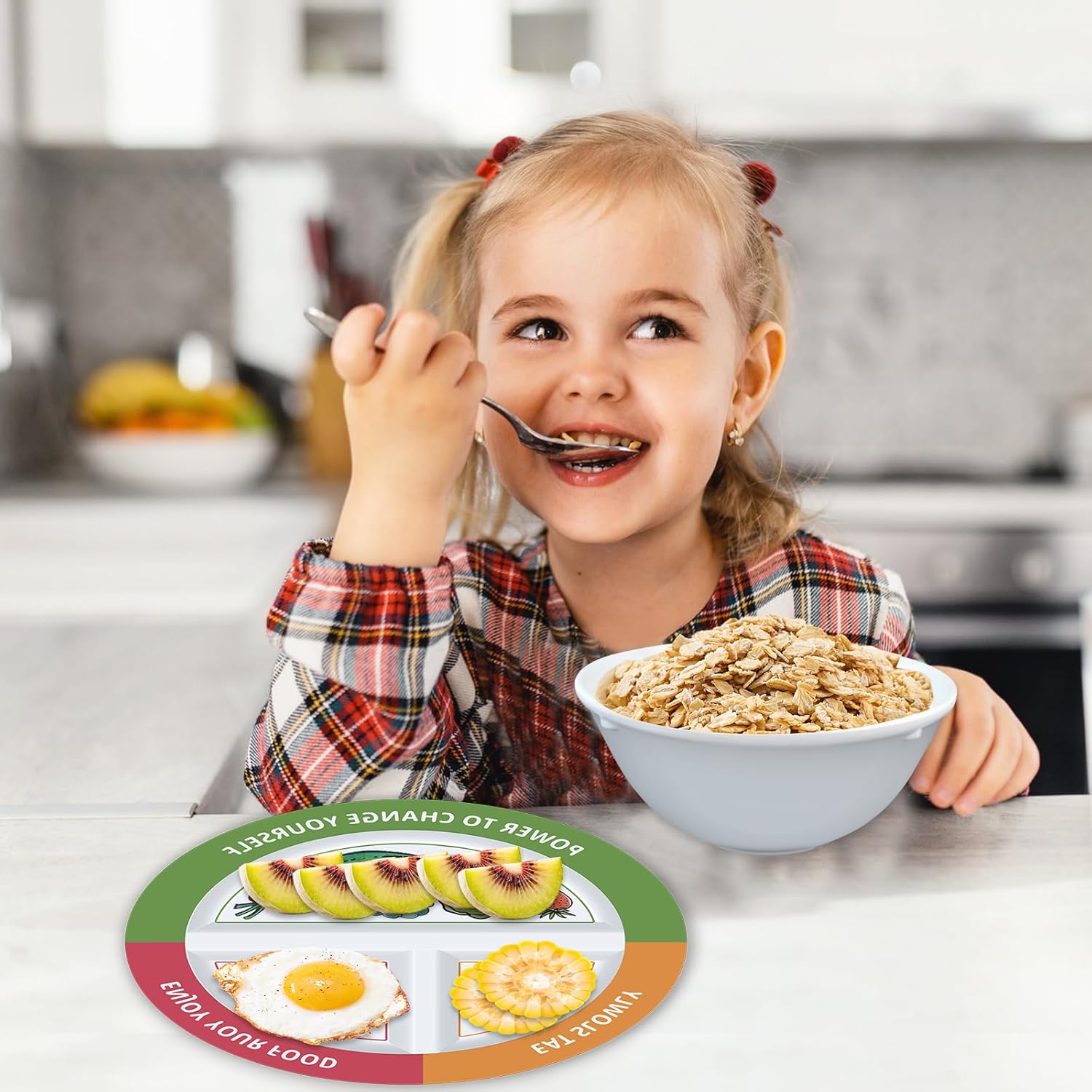 Portion Control Plates for Weight Loss & Healthy Diets - Image 7