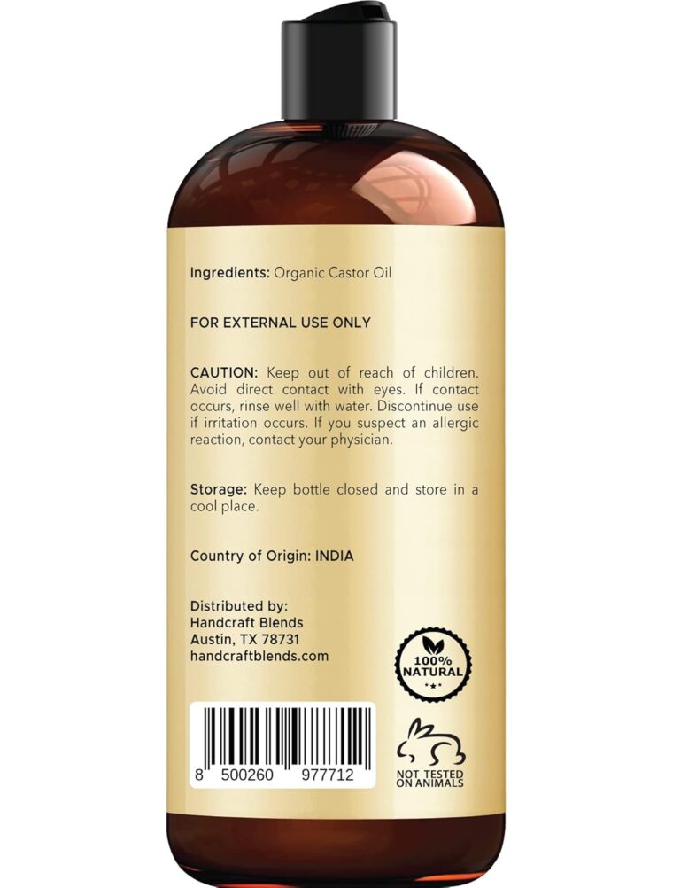 Handcraft Blends Organic Castor Oil - Image 4