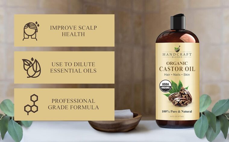 Handcraft Blends Organic Castor Oil - Image 6