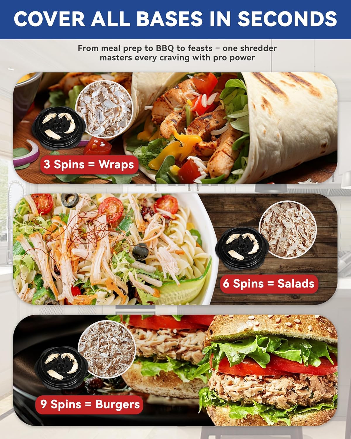 Manual Chicken Breast Grinder Machine - Image 5