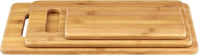 Totally Bamboo 3-Piece Bamboo Cutting Board Set - Image 5