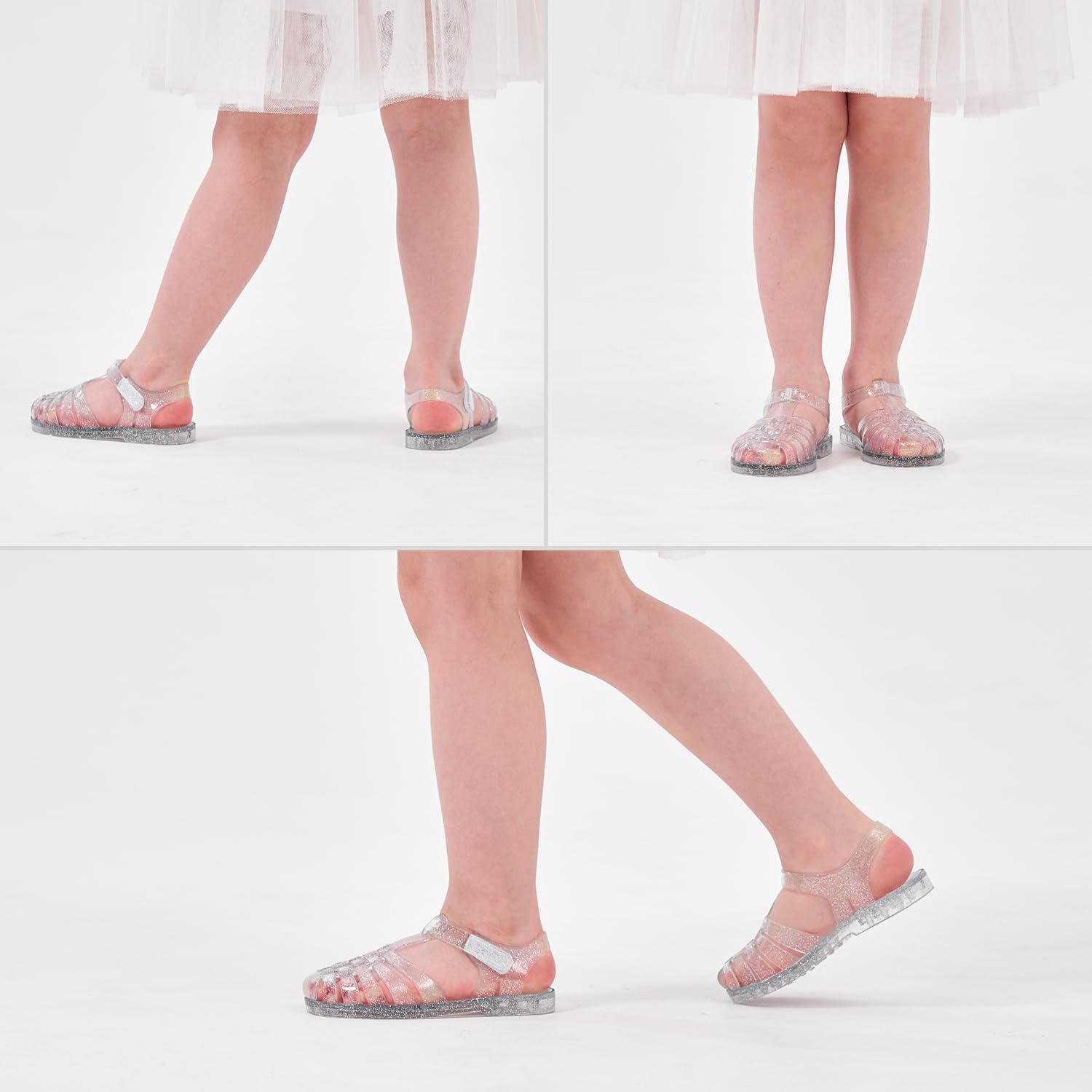 GUGUYeah Jelly Sandals for Girls - Image 6