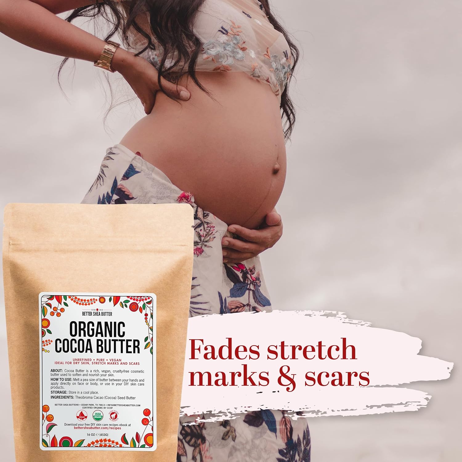 Organic Cocoa Butter for Skin Moisturizer - Image 4