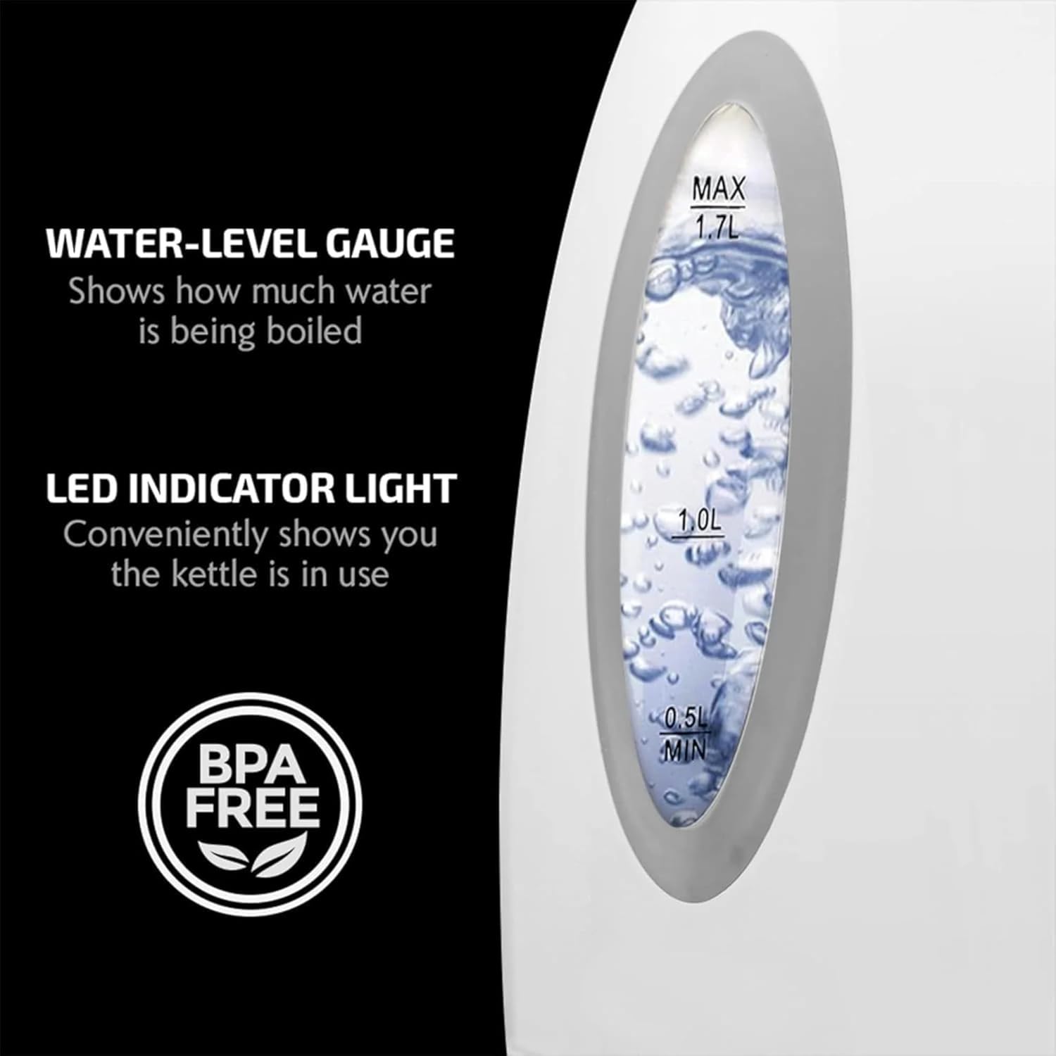 OVENTE Electric Kettle - Image 4