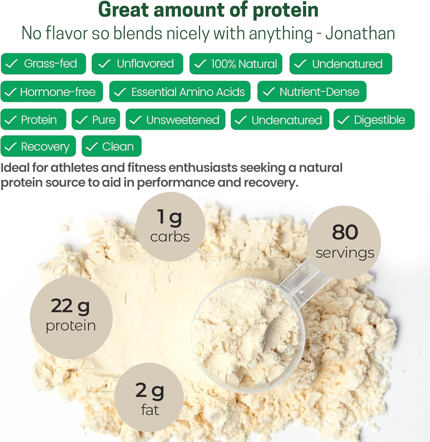 Z Natural Foods Grass-Fed Whey Protein Concentrate - Image 6