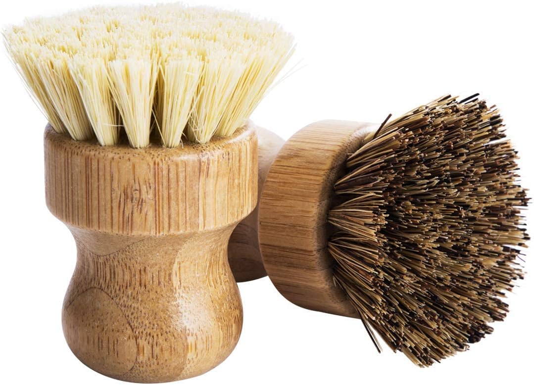 Bamboo Mini Dish Brush Set - Image 7