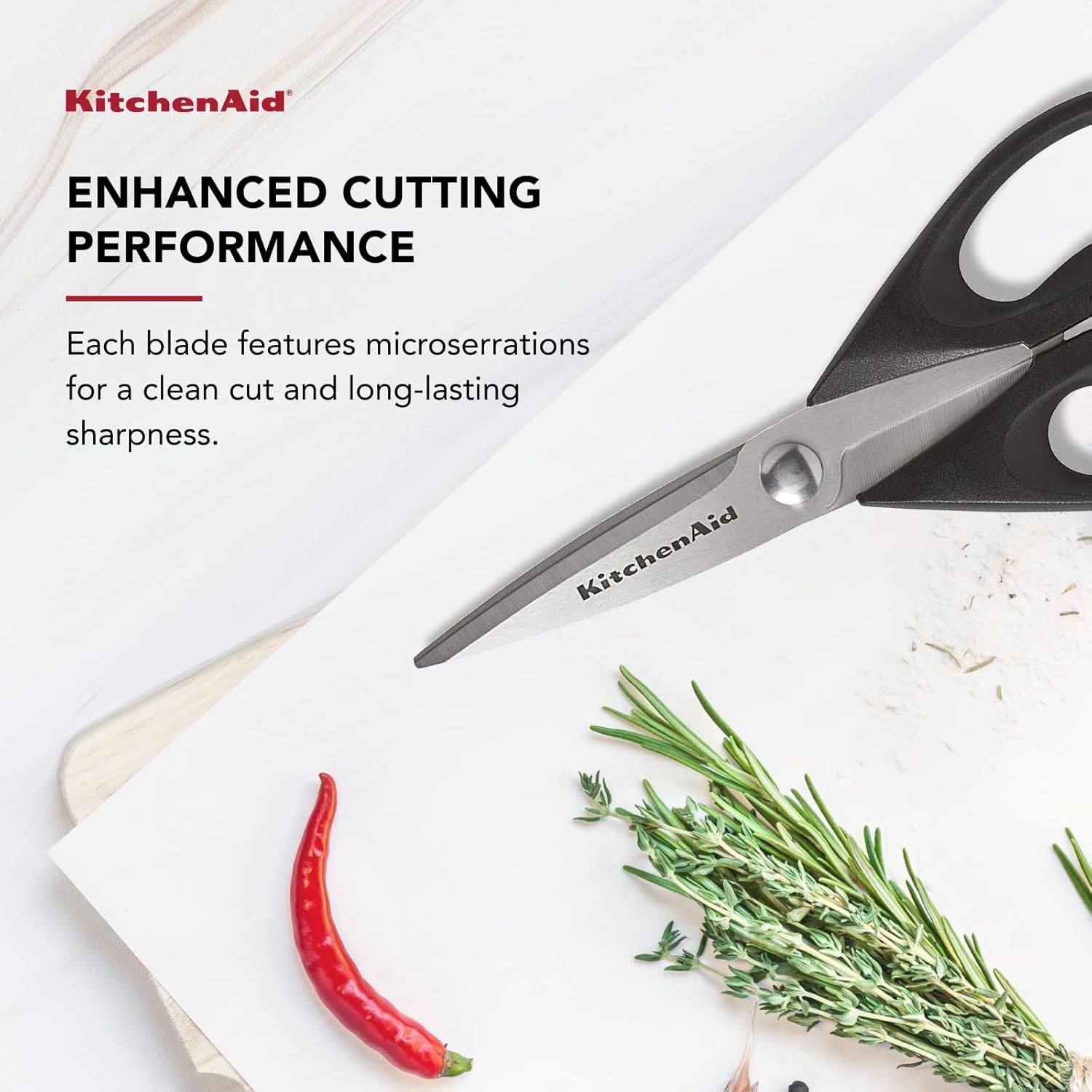 KitchenAid Stainless Steel Kitchen Shears - Image 5