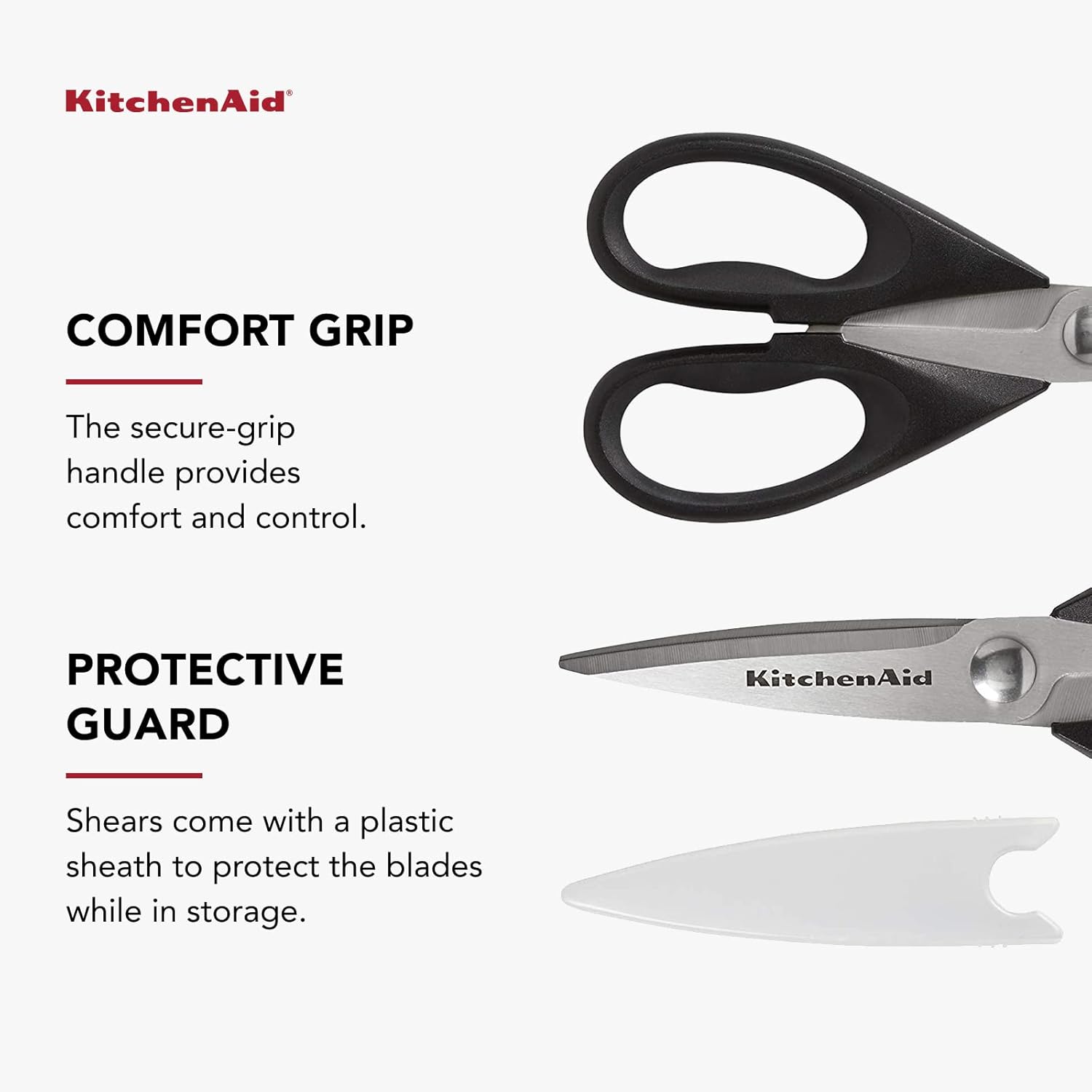 KitchenAid Stainless Steel Kitchen Shears - Image 7
