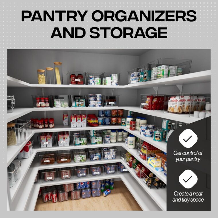 ClearSpace Clear Plastic Storage Bins - Image 3