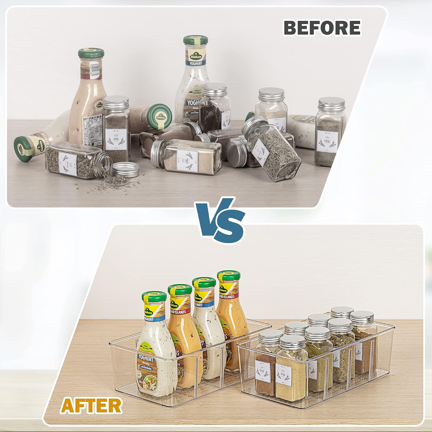 Vtopmart Food Storage Organizer Bins - Image 6