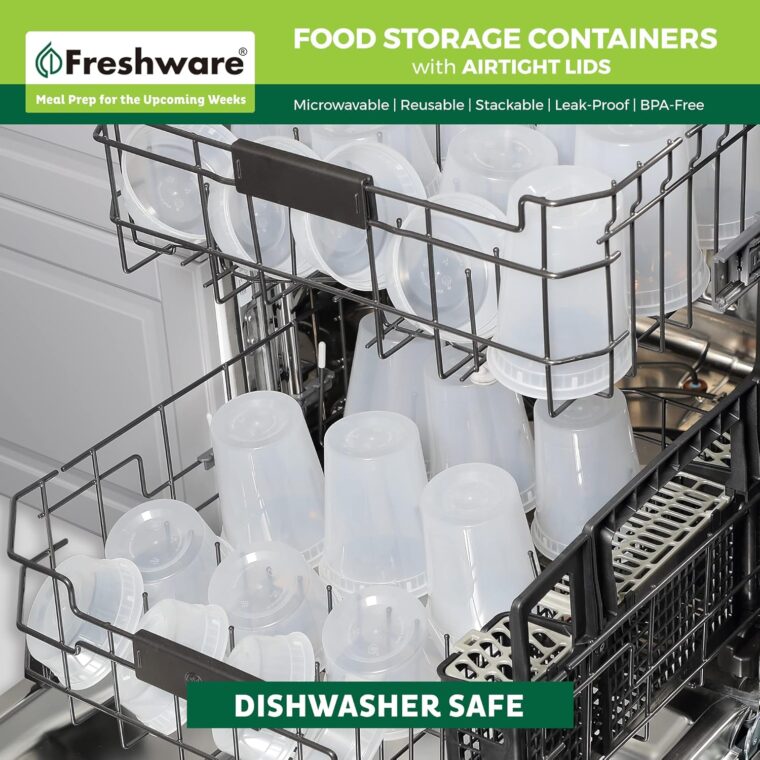 Freshware 50 Piece Food Storage Container Set - Image 7