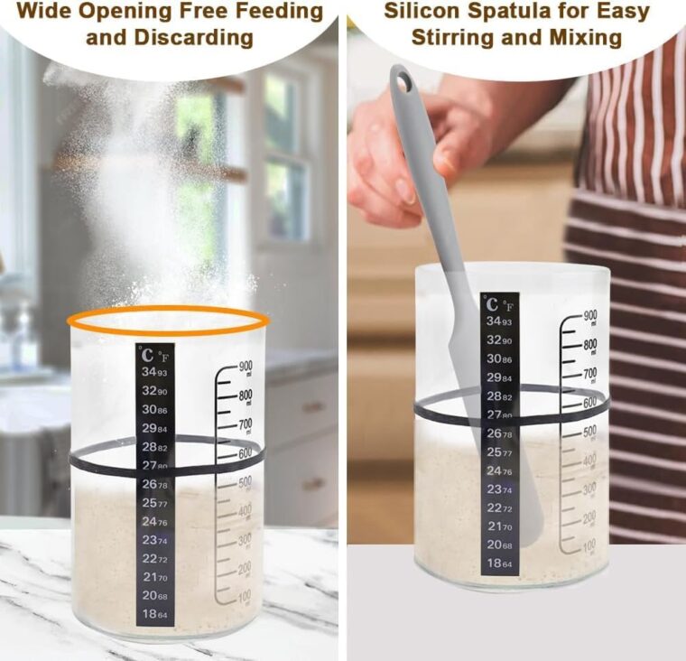 Sourdough Bread Starter Kit with Unique Features for Perfect Bread Baking - Image 3