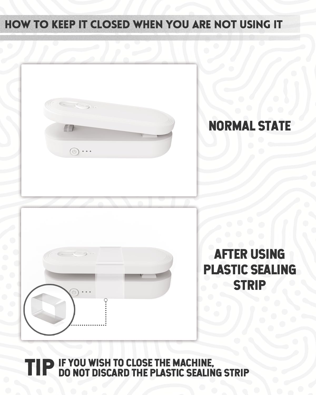 Portable Handheld Heat Bag Sealer - Image 9