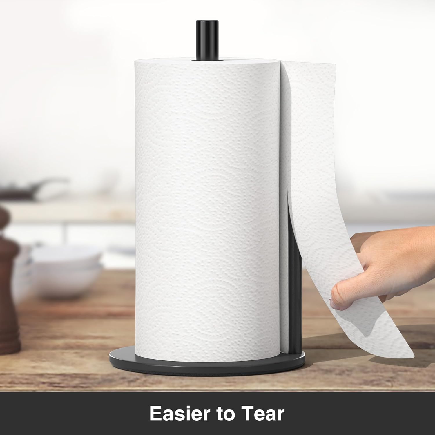 Premium Stainless Steel Kitchen Roll Dispenser - Image 3