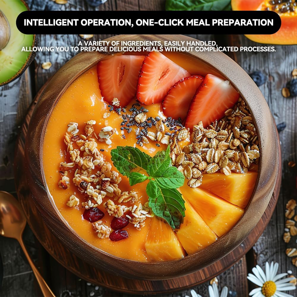 Professional 59oz Glass Blender with Heating and 14 Functions - Image 9