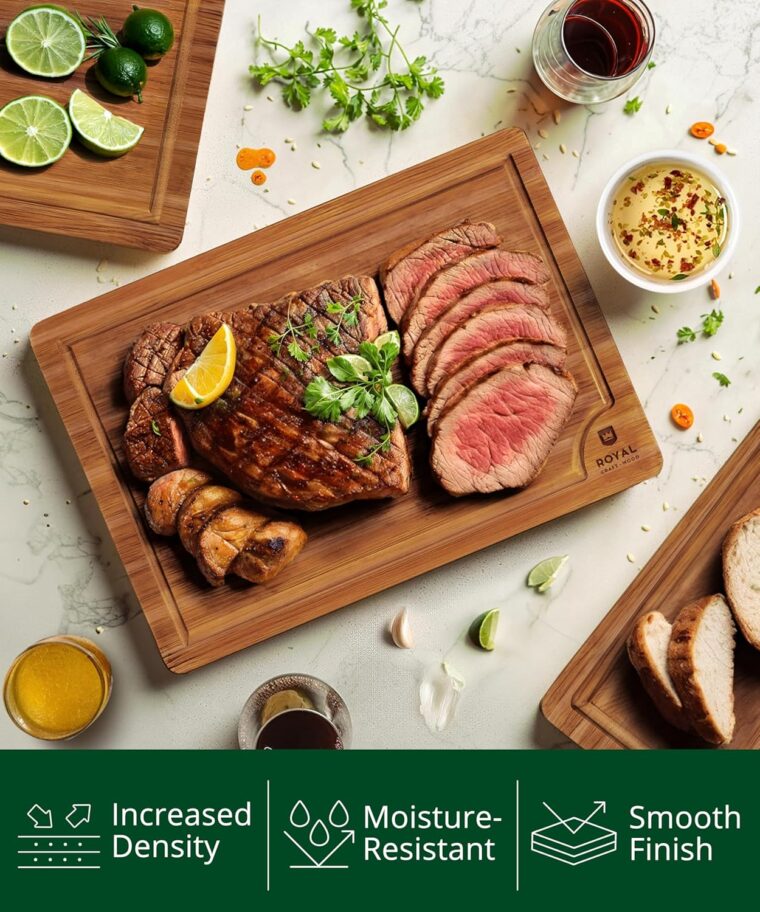 ROYAL CRAFT WOOD Wooden Cutting Boards Set - Image 5