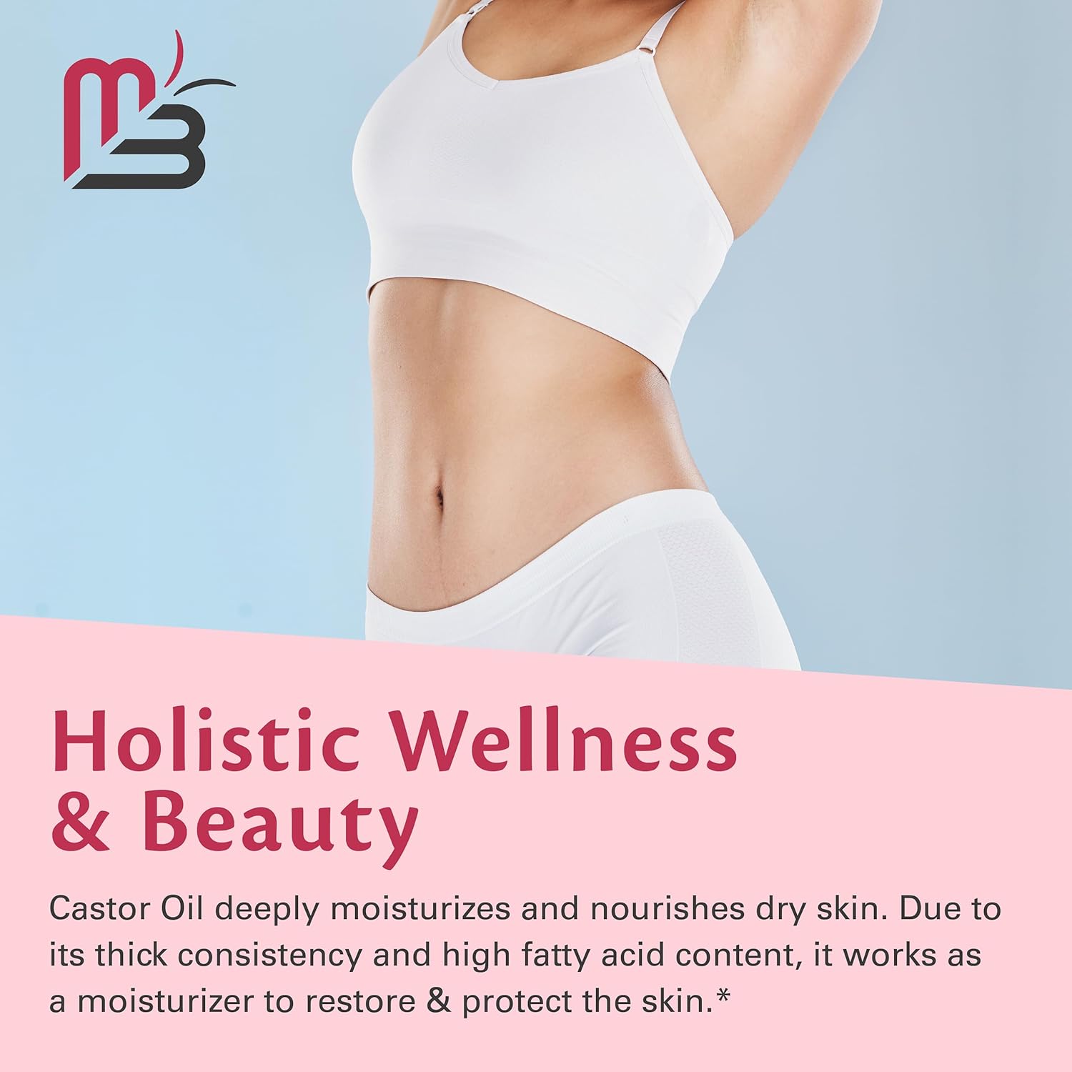 100% Pure Organic Castor Oil for Hair, Skin and Health Benefits - Image 5