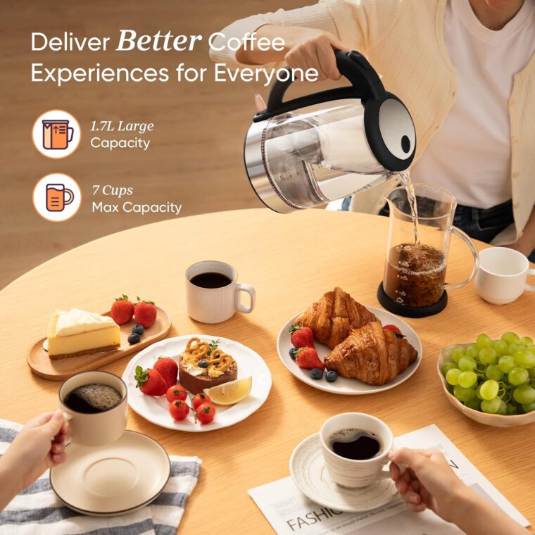 Cosori Electric Kettle 1.7L Tea Kettle & Hot Water Boiler - Image 4