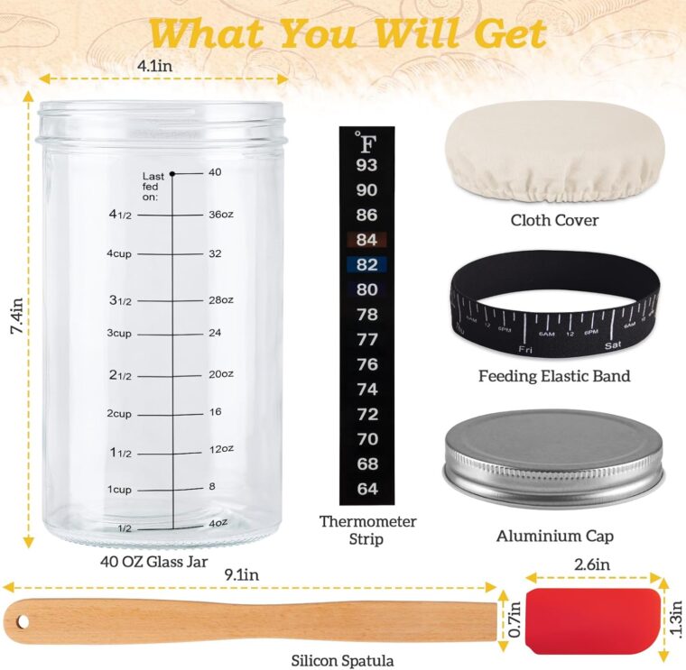Sourdough Starter Kit for Beginners and Experts - Image 3