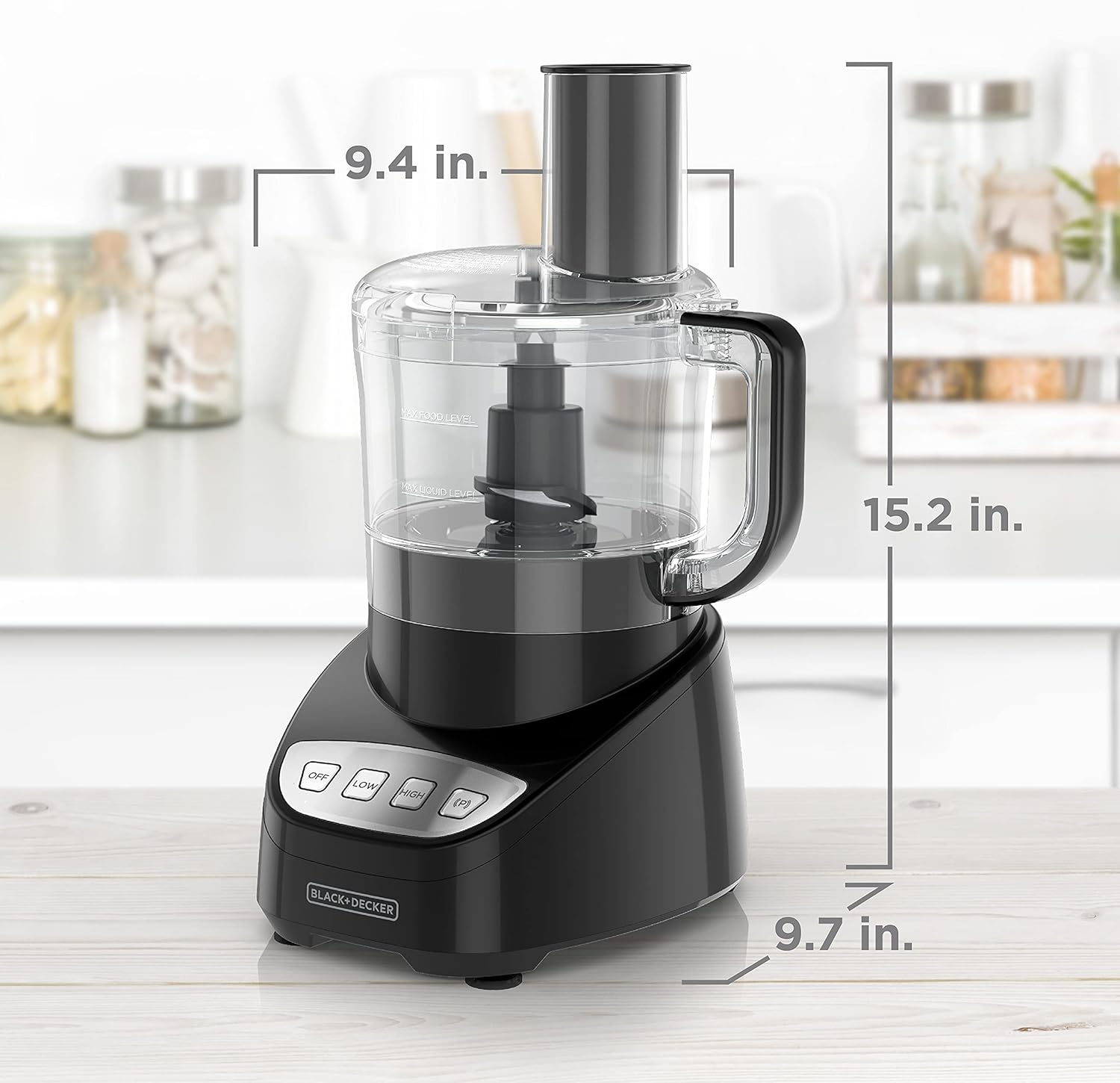 BLACK+DECKER 8-Cup Food Processor - Image 9