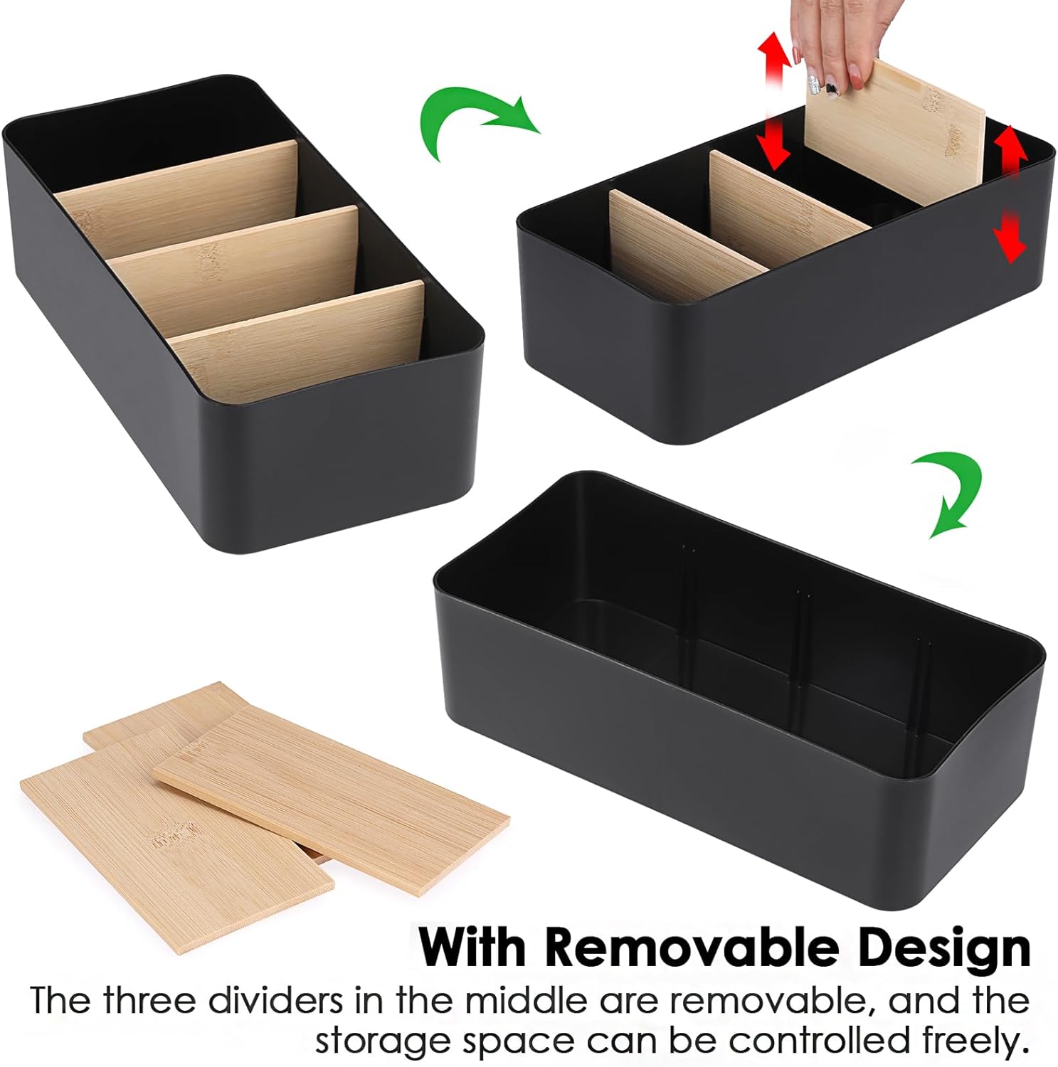 Bamboo Wood Seasoning Packet Organizer - Image 4