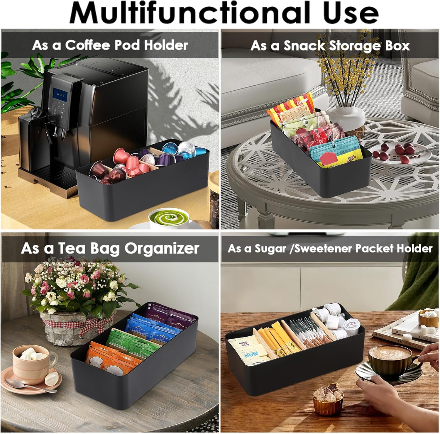 Bamboo Wood Seasoning Packet Organizer - Image 6