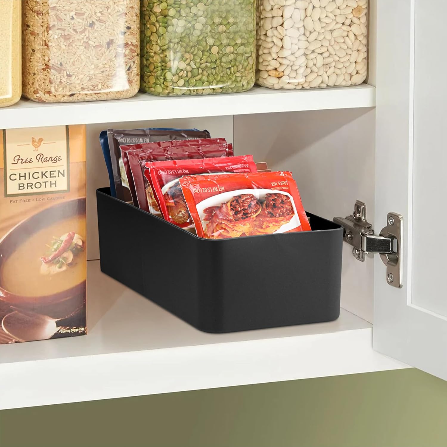 Bamboo Wood Seasoning Packet Organizer - Image 7