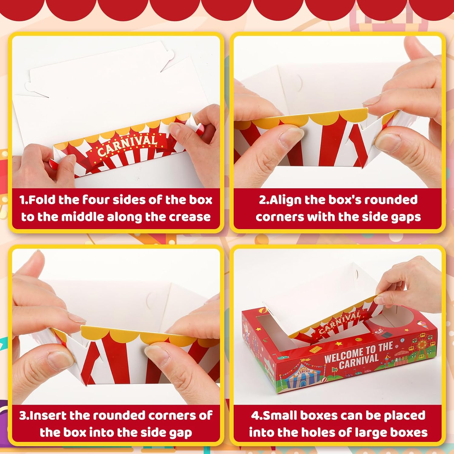 Carnival Movie Night Snack Boxes - Image 5