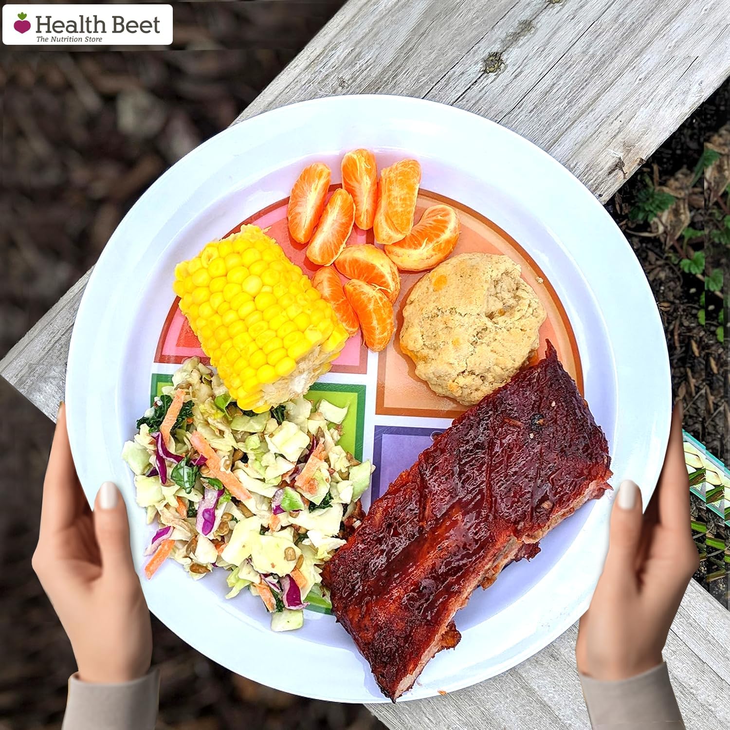 MyPlate Portion Control Plate - Image 8