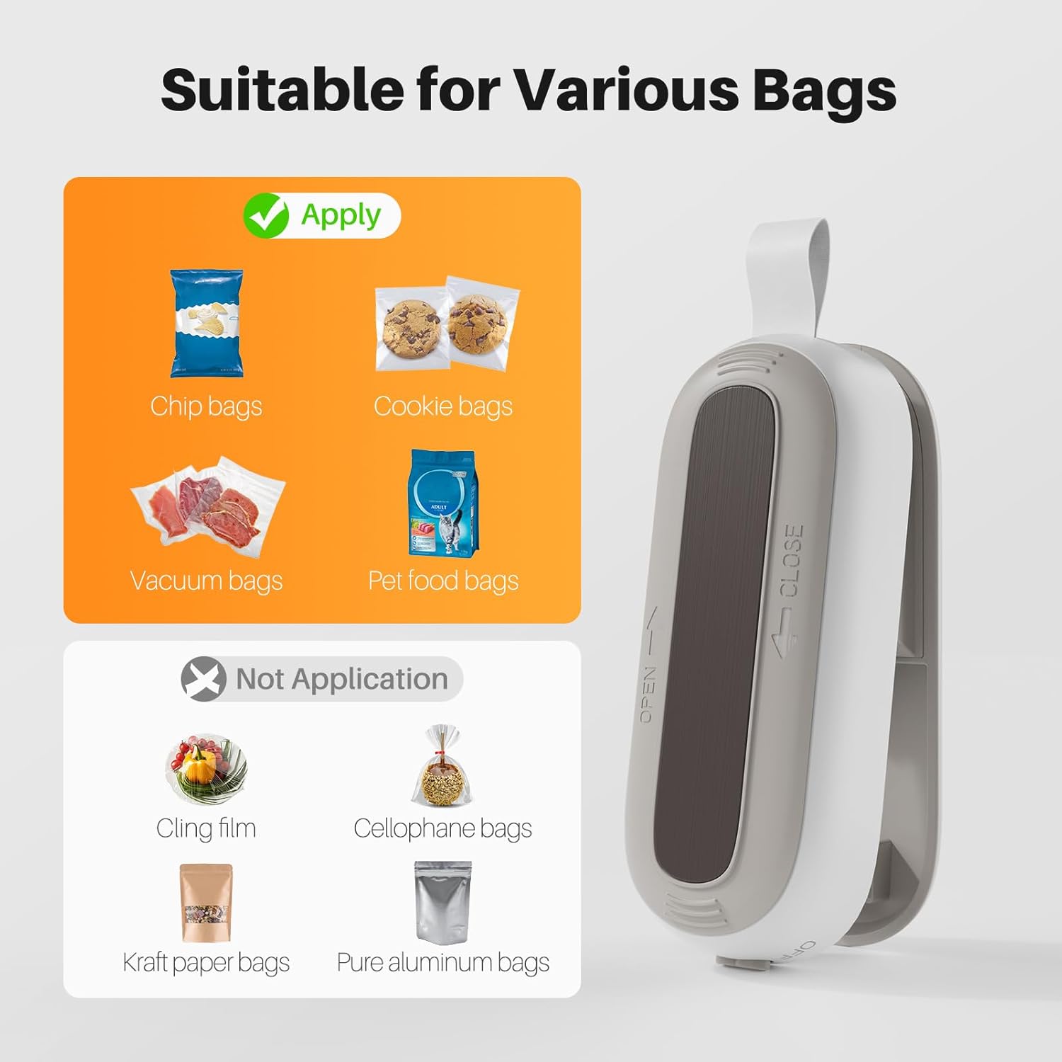 Mini Bag Sealer Heat Seal and Cutter - Image 7