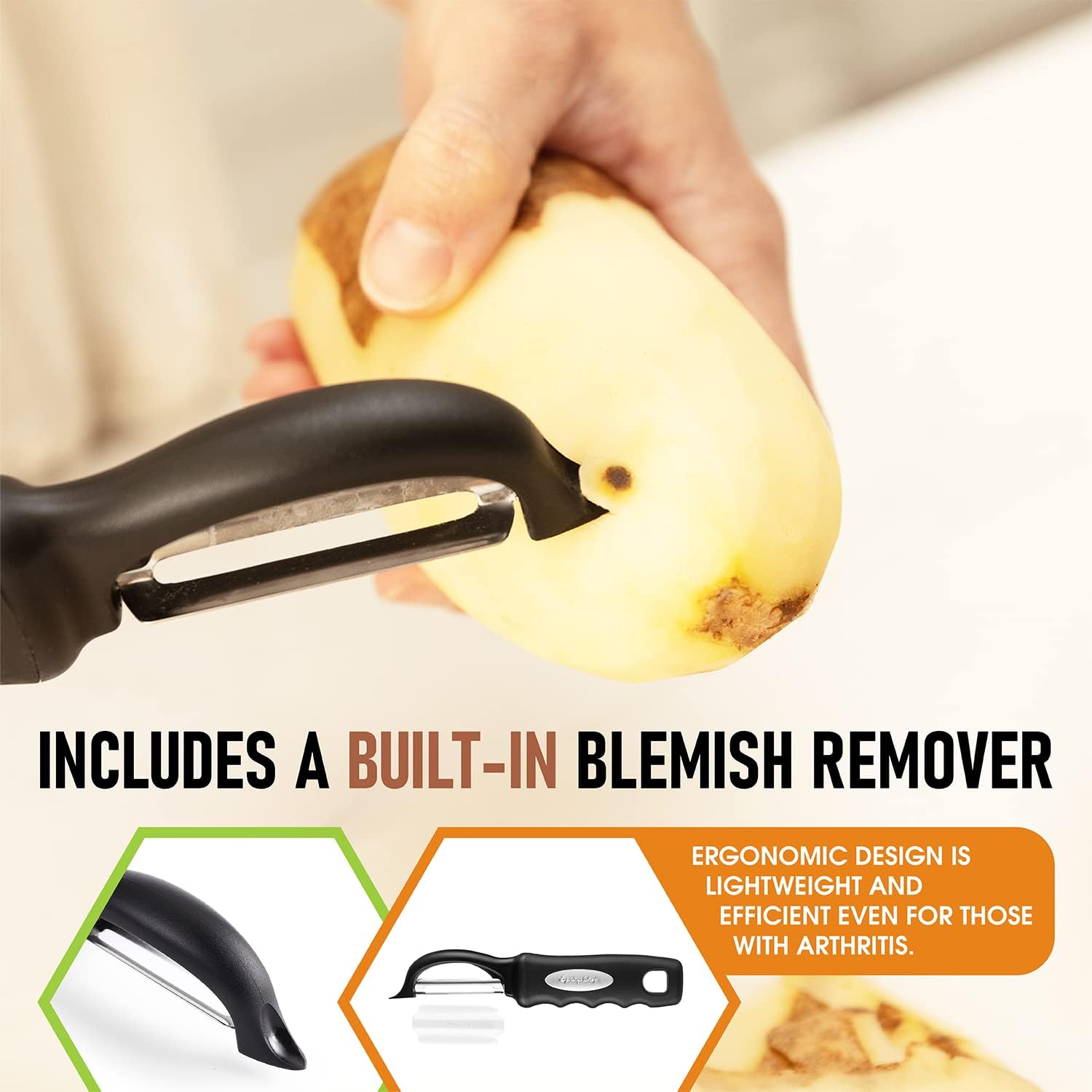 Spring Chef Premium Vegetable Peeler - Image 7