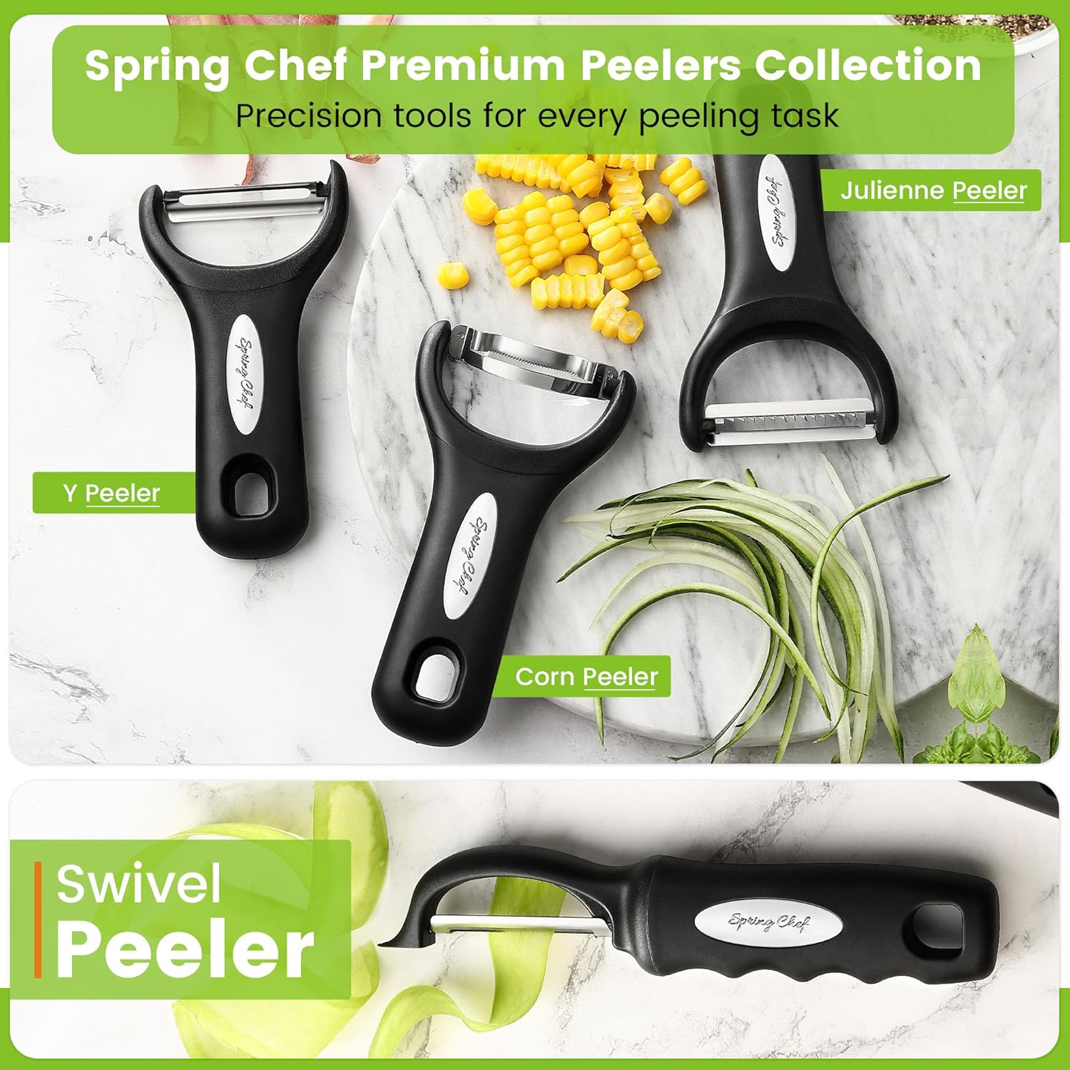 Spring Chef Premium Vegetable Peeler - Image 9