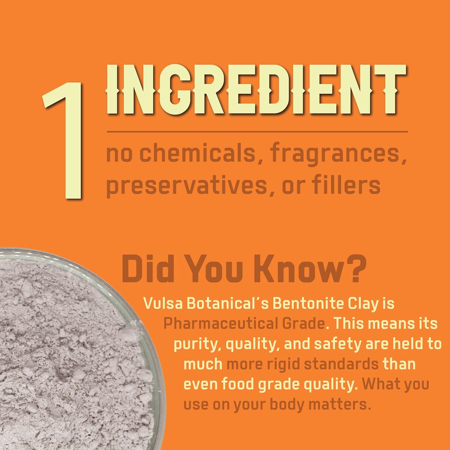 Vulsa Calcium Bentonite Clay Powder - Image 3