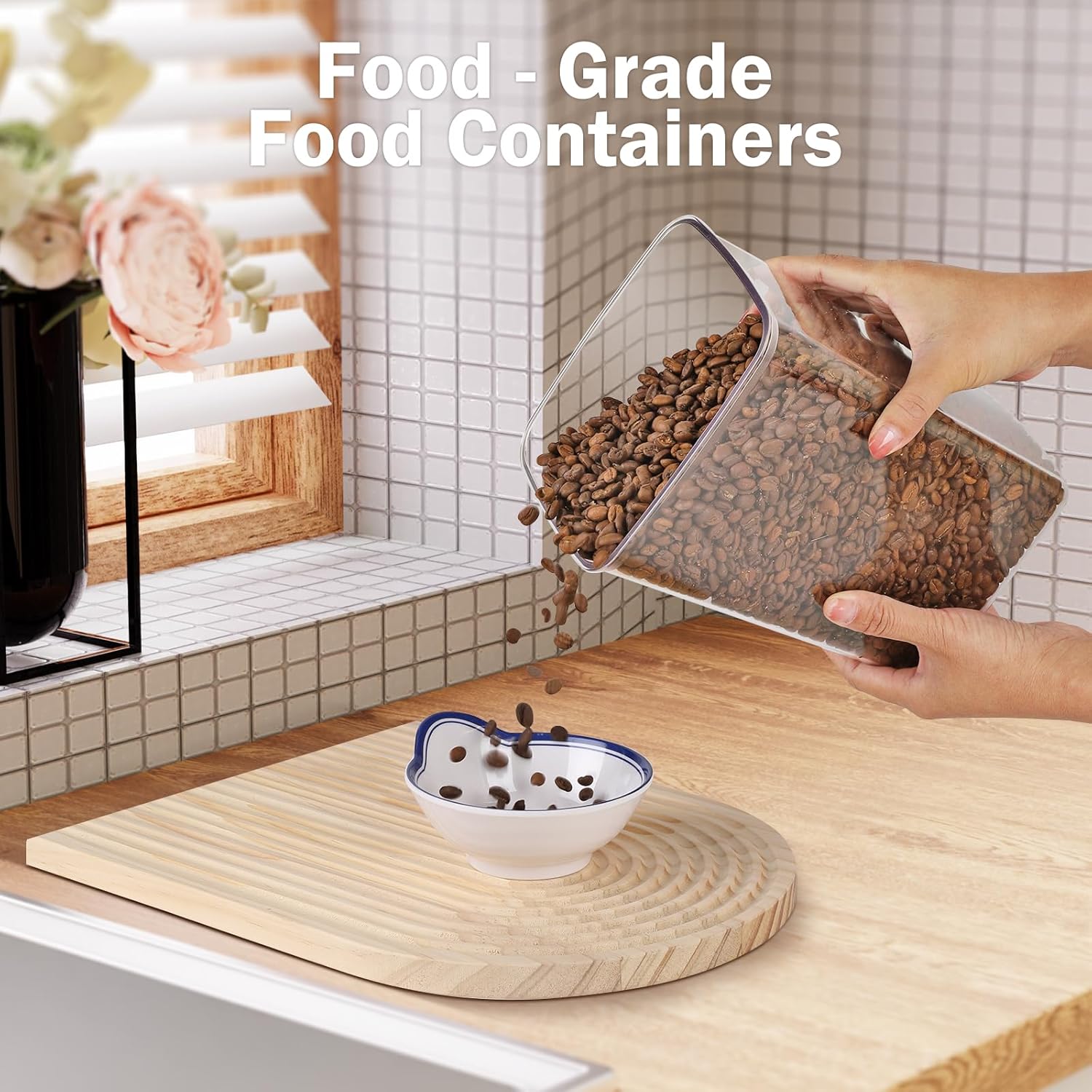 Airtight Food Storage Container Set with Lids - Image 8