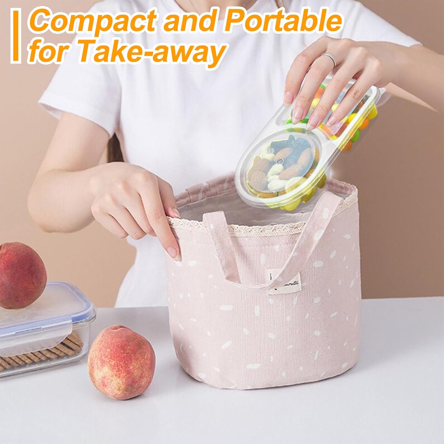 Reusable Snack Containers with Lids - Image 3